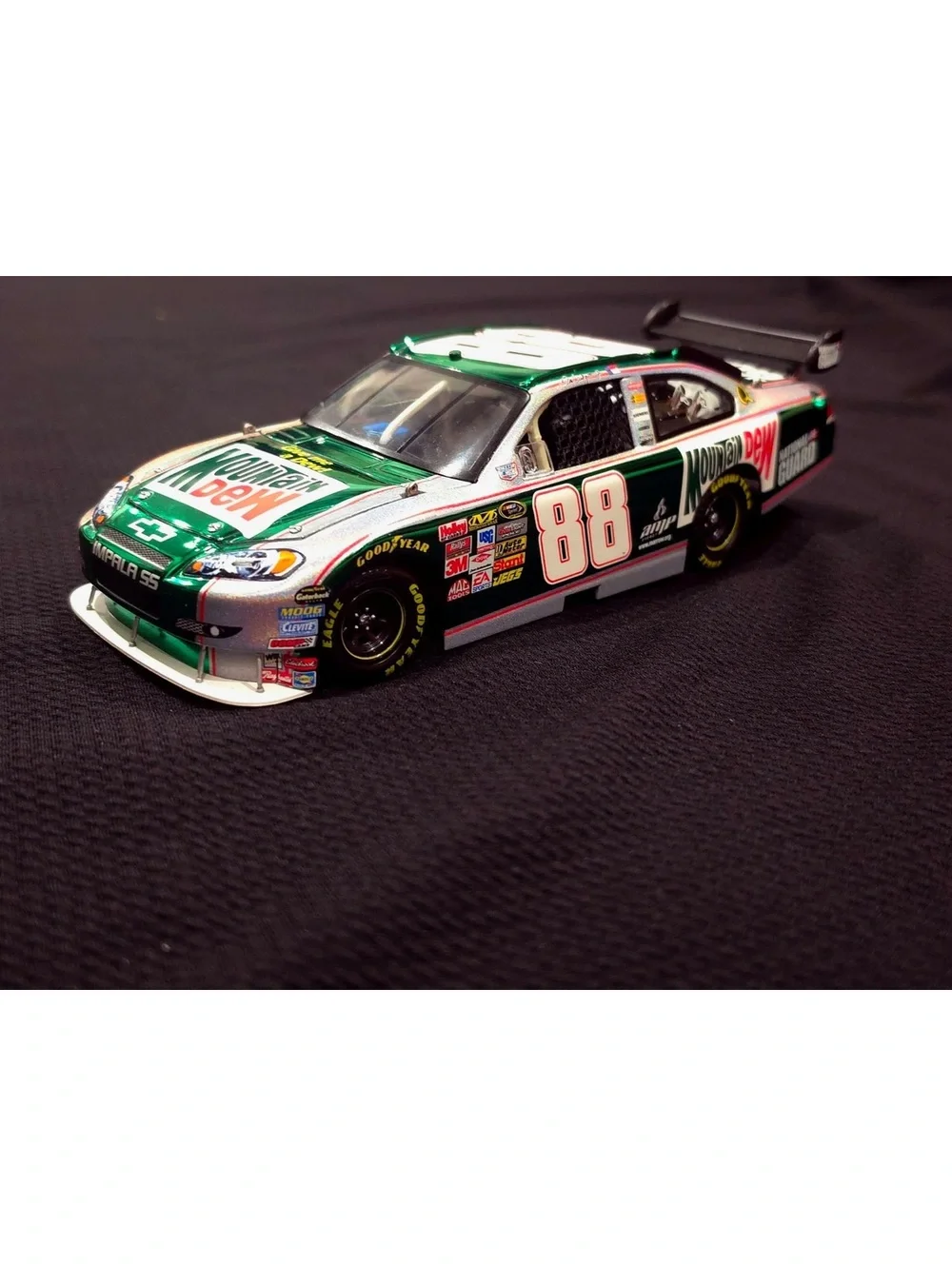 Dale Earnhardt Jr. #88 Mountain Dew Retro 2008 Impala SS 1:24 Scale Diecast Car